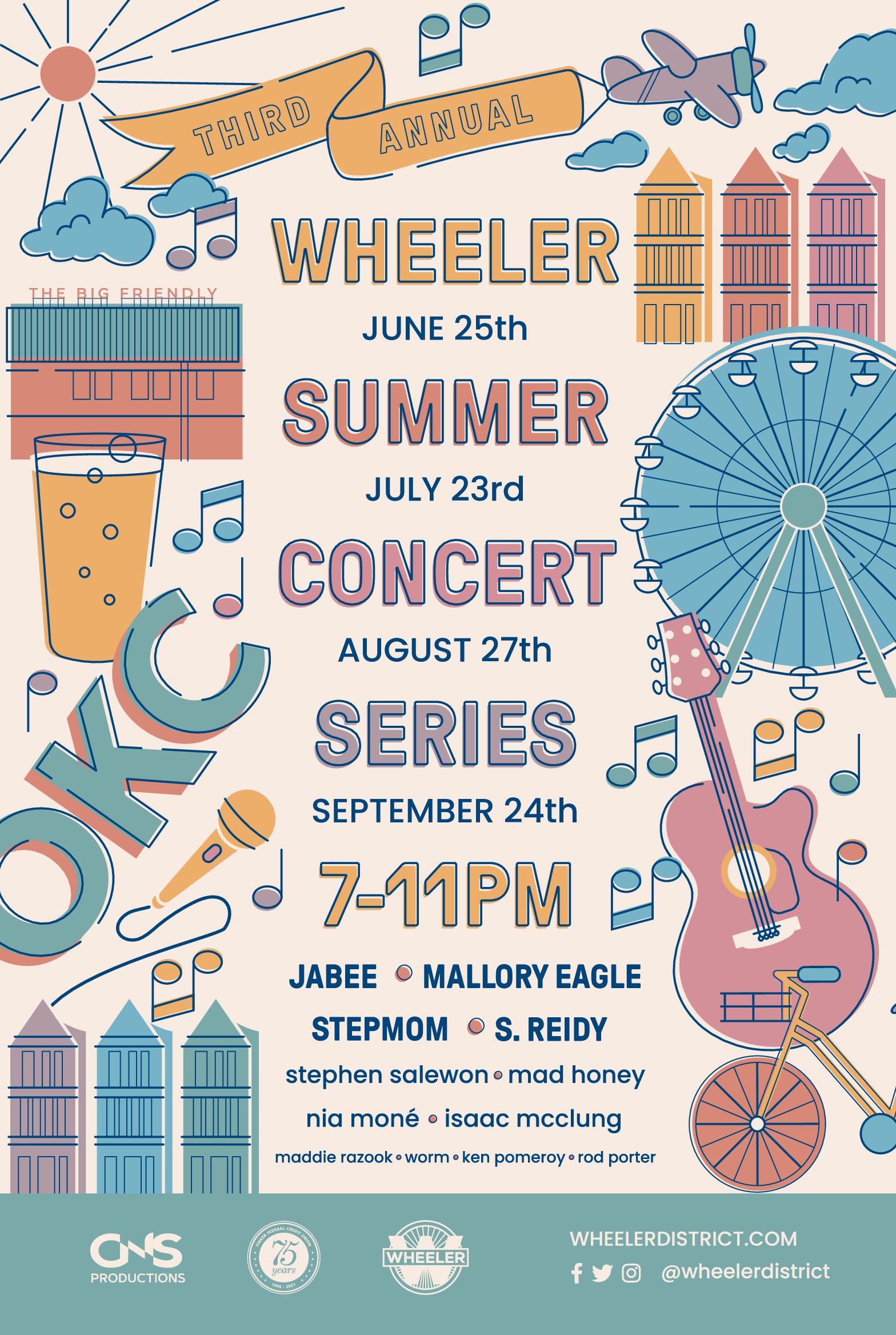 Wheeler Summer Concert Series ⋆ Wheeler District